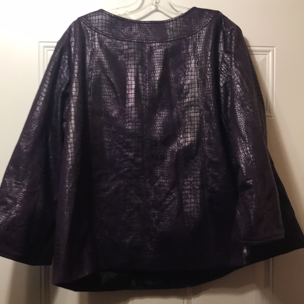 Susan Graver Jacket 1X - Picture 4 of 6